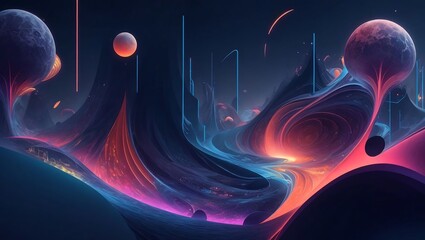 planet and space