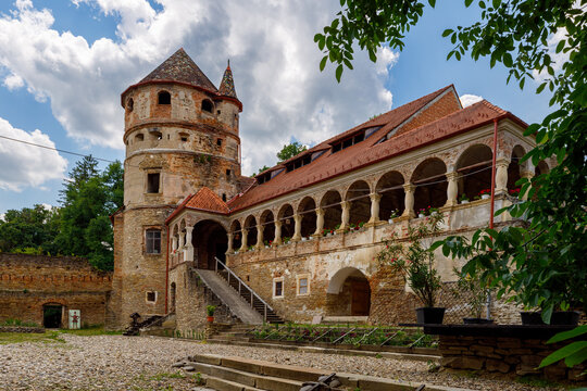 The Castle of Bethlen at Cris in Romania