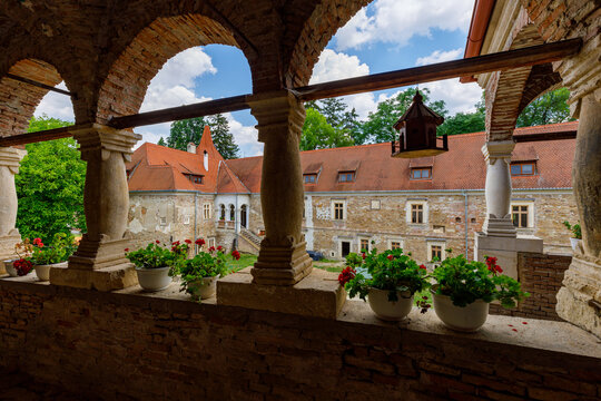 The Castle of Bethlen at Cris in Romania