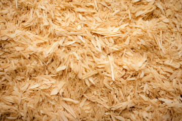 Texture Of Large And Small Wooden Sawdust On A Smooth Background Created Using Artificial Intelligence