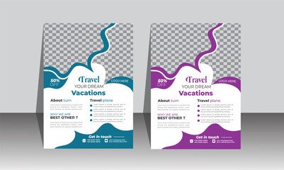 Travel Flyer Design Or Travel Agency Flyer Design.