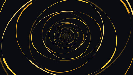 Abstract spiral background in simple line design. This creative background can be used as a wallpaper or banner. © Md