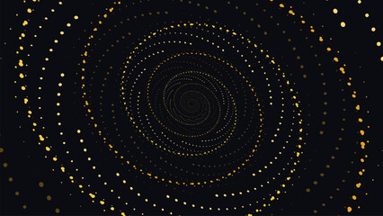 Abstract spiral background in simple line design. This creative background can be used as a wallpaper or banner.