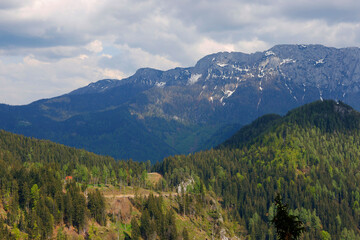 Majestic spring alpine scenery near Logar valley (Logarska dolina), Kamnik Savinja Alps, Slovenia, Europe © Rechitan Sorin
