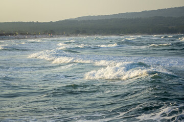 Obraz premium waves on the sea