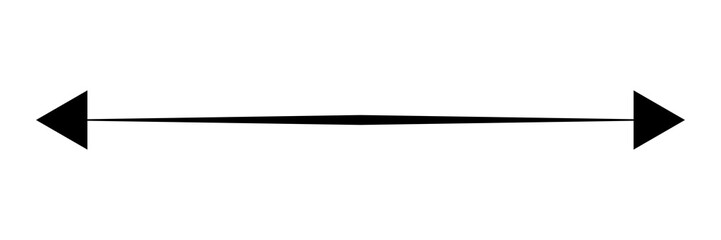 Vector arrow isolated