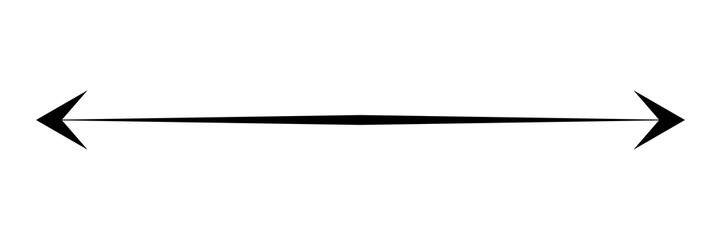 Vector arrow isolated