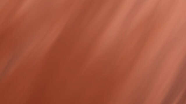 Animation of abstract blurred smooth brown background in 3d rendering.