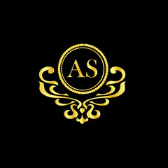  as vector design luxury logo template