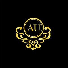 au vector design luxury logo template