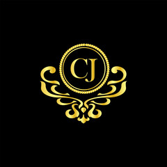 cj vector design luxury logo template