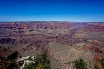 Amazing view of the Grand Canyon in Nevada, USA, near Las vegas City