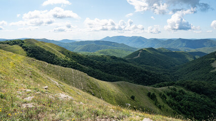 Caucasus, mountain landscape