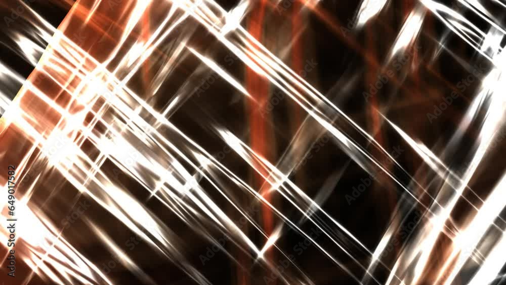Poster animation of abstract colorful light background with glowing lines pattern in 3d rendering.