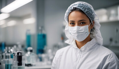 Portrait of a laboratory technician