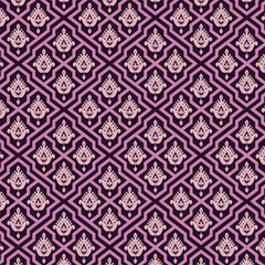 A vibrant purple and white pattern on a rich purple background