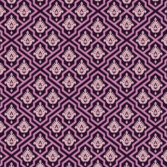 A vibrant purple and white pattern on a rich purple background