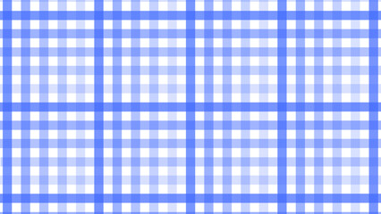 Blue plaid fabric texture as a background