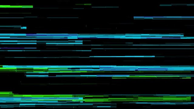 Abstract background with neon glitch texture, digital tv noise. computer screen damage. 3d rendering.