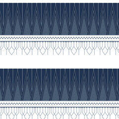 A blue and white striped pattern