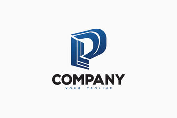 Fototapeta premium Letter E Logo Design - Lettermark Logo Template