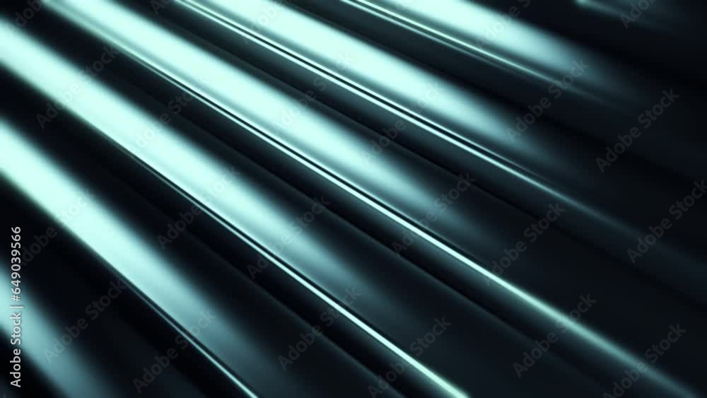 Poster 3d render abstract background. bright broadcast animated pattern. stripes motion texture for trendy 