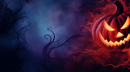 halloween pumpkin on fire, jack o&rsquo;lantern