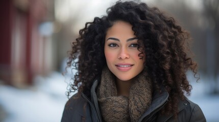 A young woman of colour in her mid20s, a spark of defiance flickers in her dark eyes. Having grown up in an impoverished neighborhood filled with crime and punishment, she advocates for