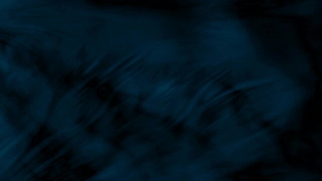 Cloth Abstract Blue Waves Background 4K Loop features a dark blue billowing silk cloth in a loop.