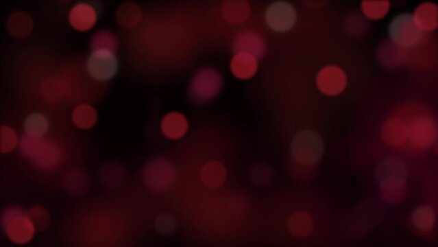 Abstract red illumination background. Christmas lights. loop video.(060)