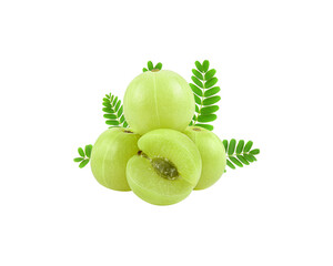 Indian gooseberries on  transparent png