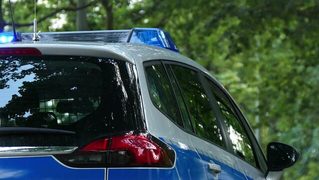 Berlin City - Police Car - Street Park 