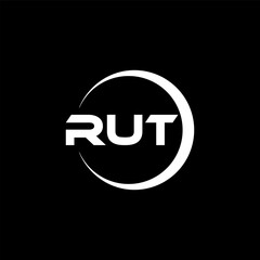 RUT Letter Logo Design, Inspiration for a Unique Identity. Modern Elegance and Creative Design. Watermark Your Success with the Striking this Logo.