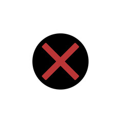 Fototapeta premium Cross icon image