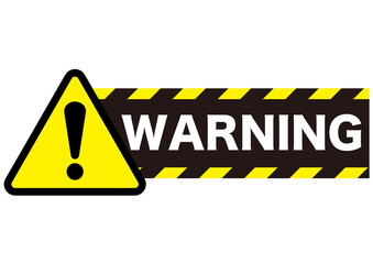 Obraz premium 警告, 危険, 危ない, 注意, 禁止, 注目, 違反, 取扱注意, 違法, 警報, 警戒, 要注意, 忠告, ビックリマーク, 立入禁止, 進入禁止, ラベル, 注意喚起, 看板, シール, ステッカー, 標識, 目立つ, 用心, アイコン, マーク, サイン, 注意マーク, 記号, ピクトグラム, デザイン, エクスクラメーション, 印, 驚き, ピクト, イラスト, 黄色, 黒, 発見