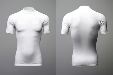Mockup sports football team uniforms white shirt - obrazy, fototapety, plakaty