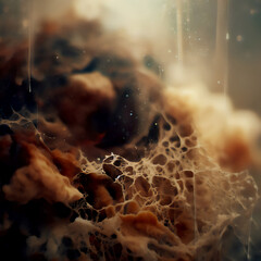 Decomposition & Rot & Mold · Aesthetic Representation of Natural Matter Decay in Rich Saturated Color Palette