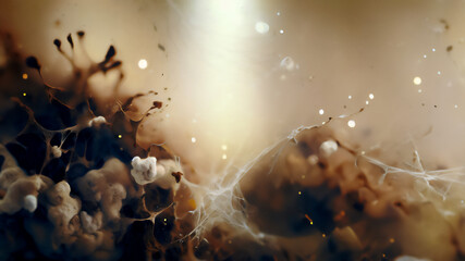 Decomposition & Rot & Mold · Aesthetic Representation of Natural Matter Decay in Rich Saturated Color Palette