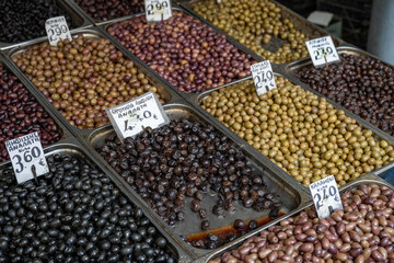 olives in market