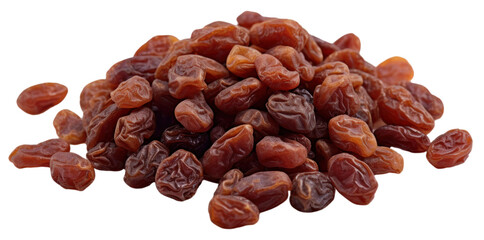 Obraz premium Dried raisins isolated.