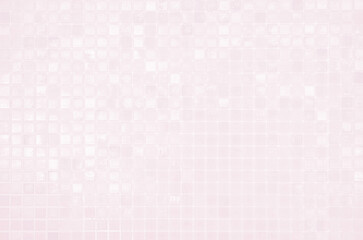 Pink tile wall chequered background bathroom floor texture. Ceramic wall and floor tiles mosaic background in bathroom. Design geometric mosaic texture for the decoration Simple seamless pattern. - Powered by Adobe