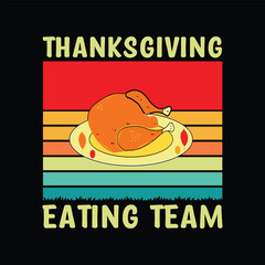 Thanksgiving Eating Team