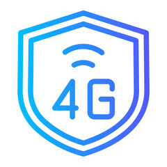 shield gradient icon