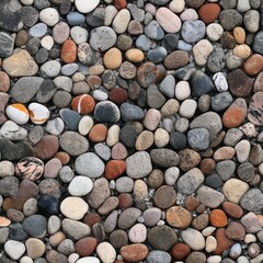 Granite Marble Small Cobble many color seamless