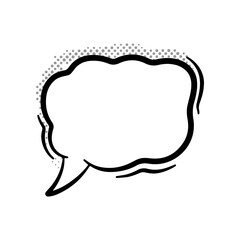 Pop Art Communication. Comic Speech Bubble Graphics.