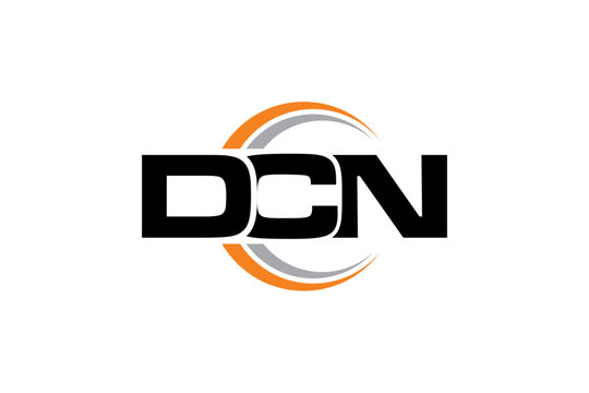 DCN creative letter logo design vector icon illustration