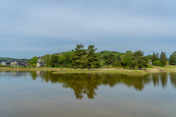 岩手県平泉町　無量光院跡