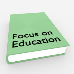 Focus on Education concept