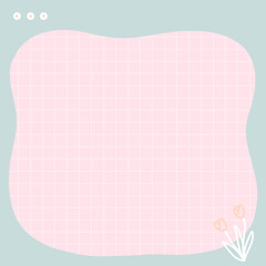 cute note paper memo paper
