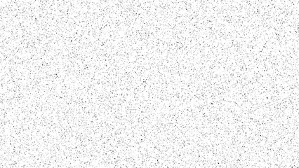 Black noise grain repeating texture. Abstract vector noise. Small particles of debris and dust. Subtle grain texture overlay.